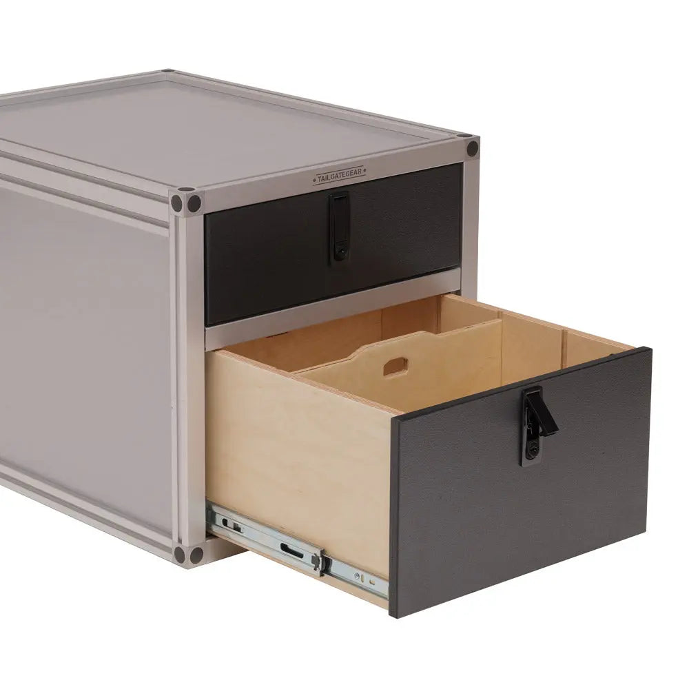 Stacked double drawer module  TAILGATE GEAR