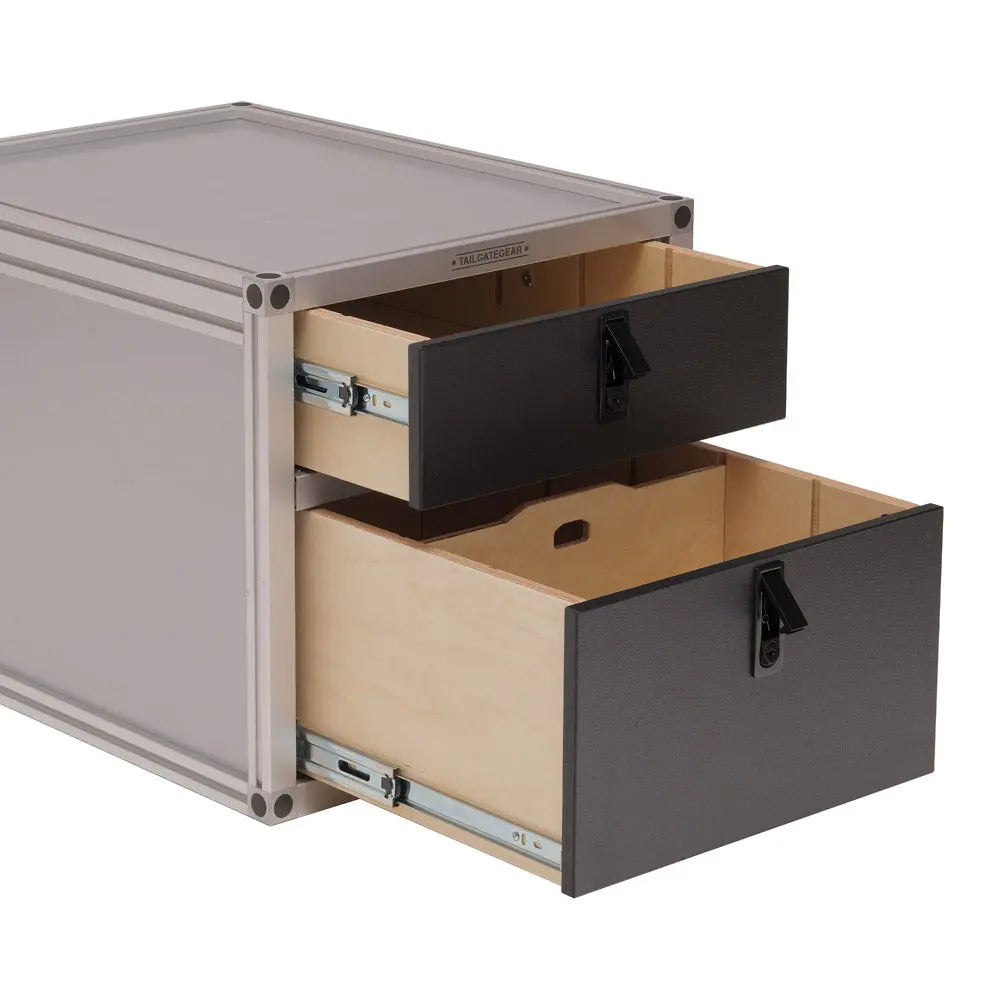 Stacked double drawer module  TAILGATE GEAR