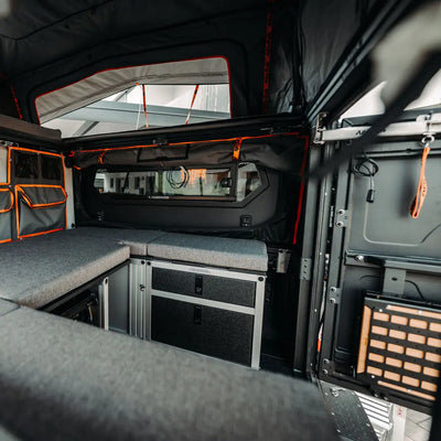 Alu-Cab Canopy Camper Modules & Setup  TAILGATE GEAR