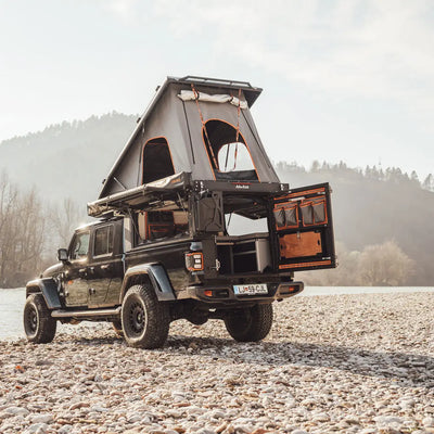 Alu-Cab Canopy Camper Modules & Setup  TAILGATE GEAR