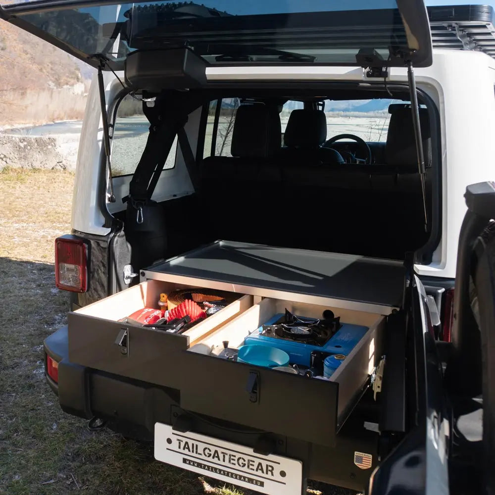 Double drawer wide module  TAILGATE GEAR
