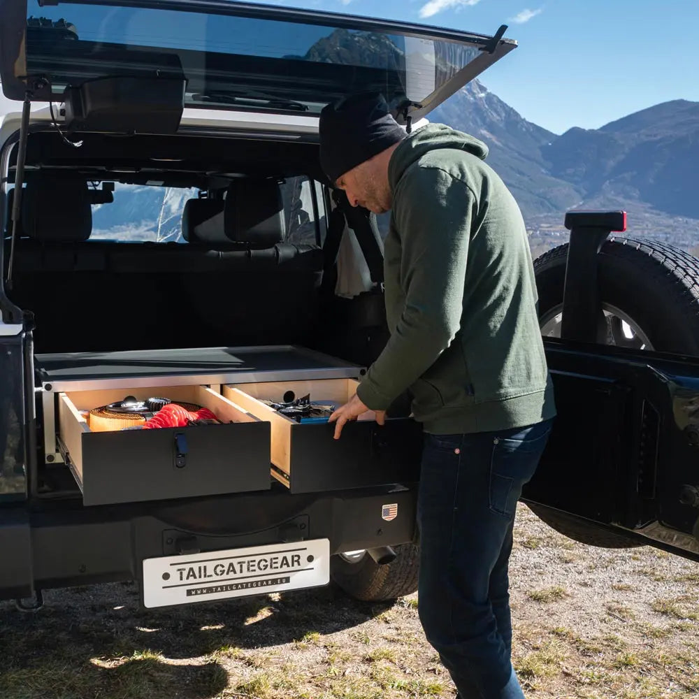 Double drawer wide module  TAILGATE GEAR
