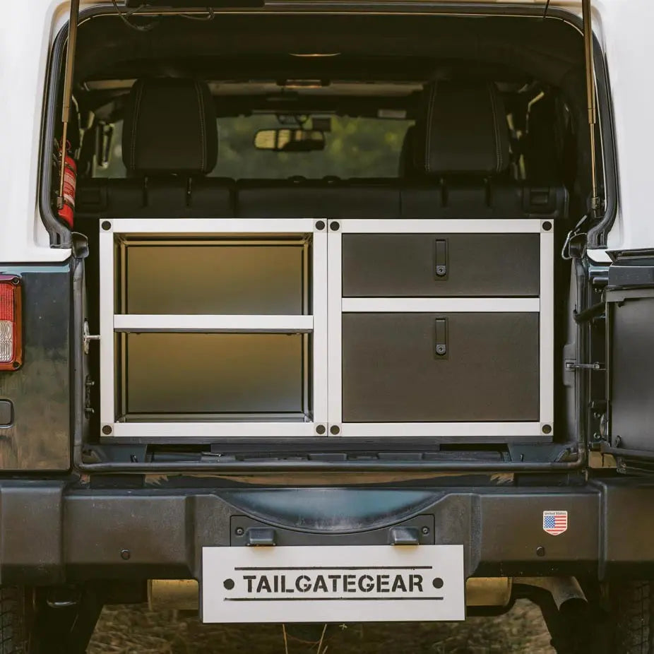 Stacked double drawer module  TAILGATE GEAR