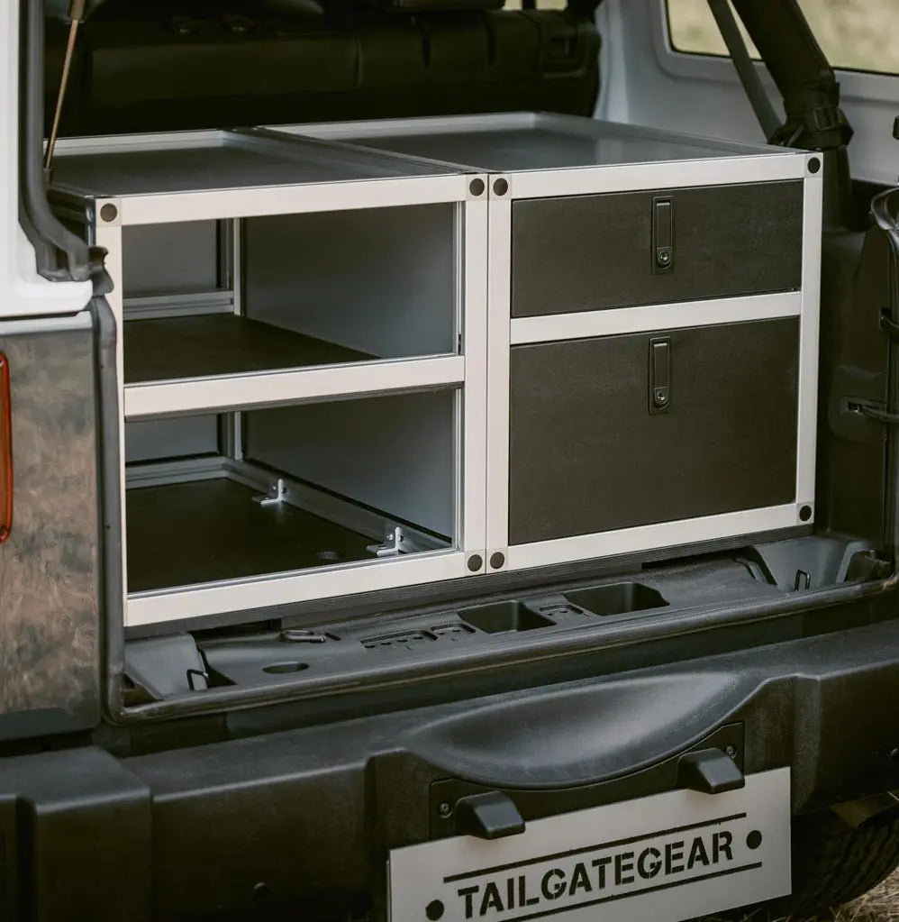 Stacked double drawer module  TAILGATE GEAR