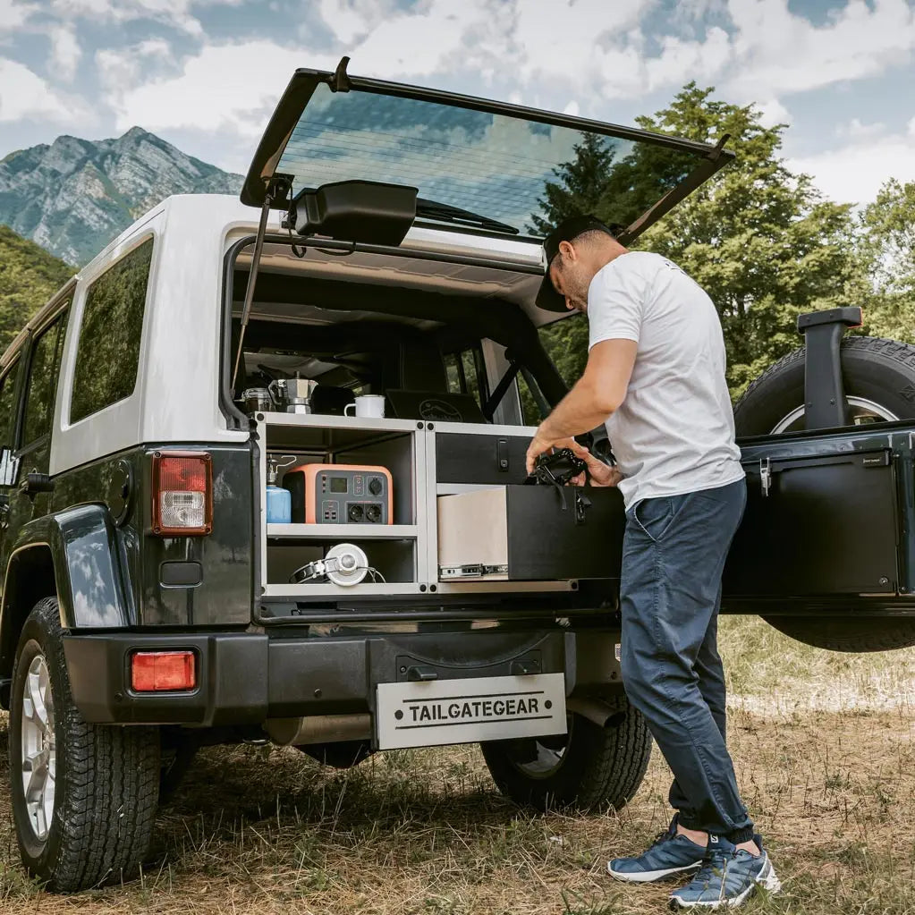 Stacked double drawer module  TAILGATE GEAR